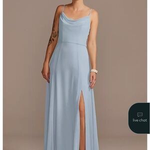 Dusty Blue Bridesmaid Dress!